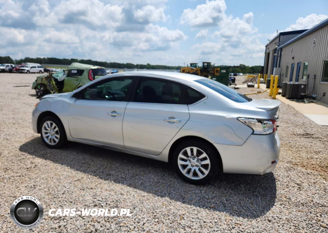 2014 Nissan Sentra Sv VIN:3N1AB7AP2EY256059 - 2