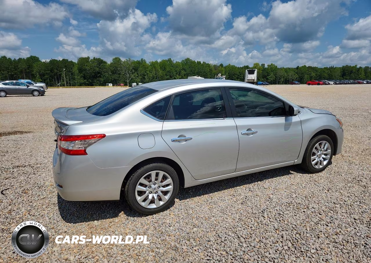 2014 Nissan Sentra Sv VIN:3N1AB7AP2EY256059 - 3