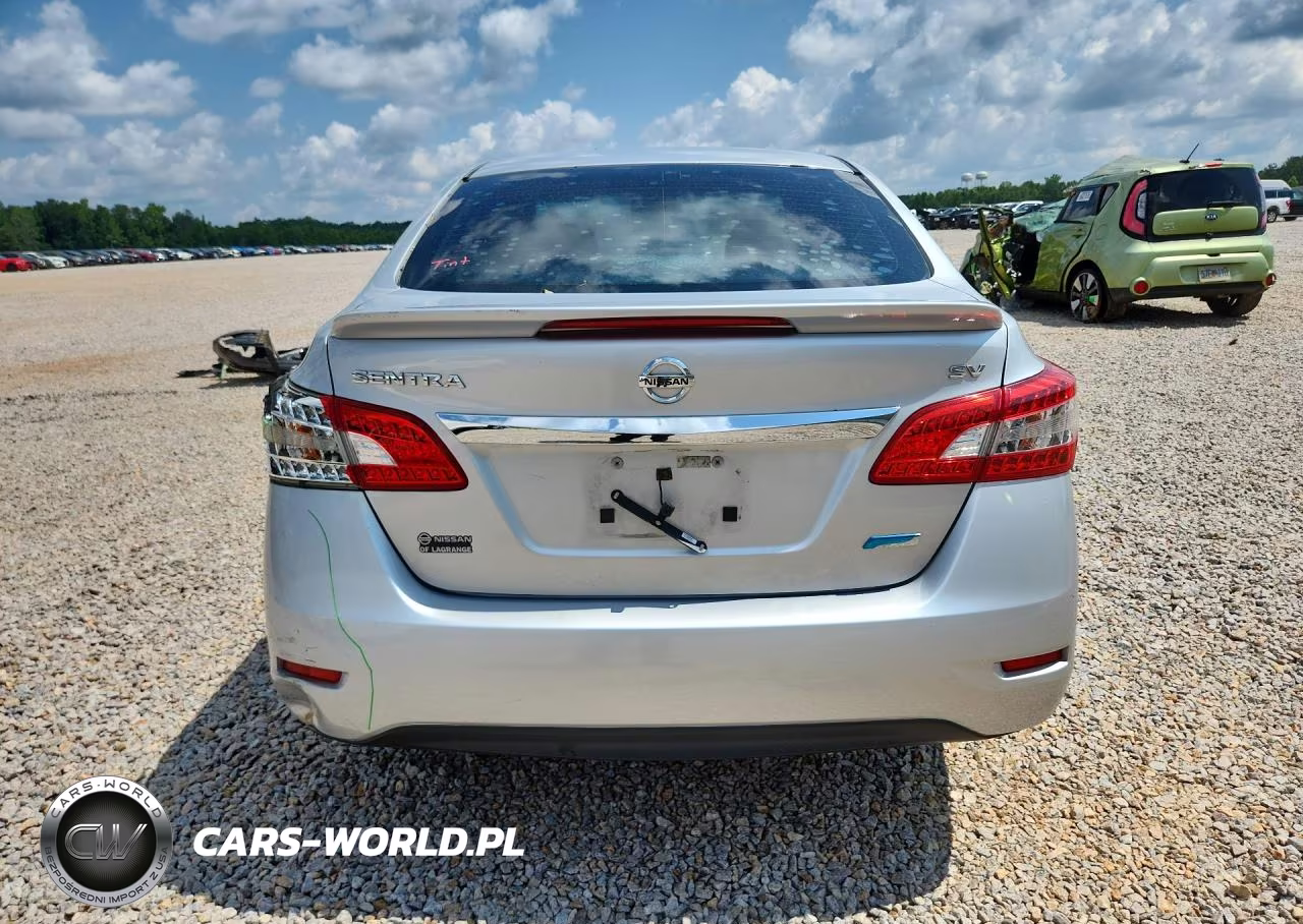 2014 Nissan Sentra Sv VIN:3N1AB7AP2EY256059 - 6