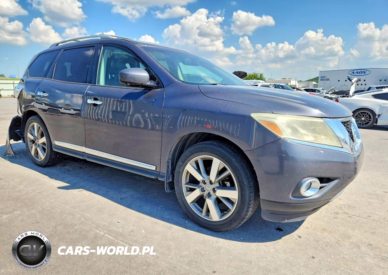2013 Nissan Pathfinder S-Sv-Sl-Platinum VIN:5N1AR2MN9DC624682 - 4