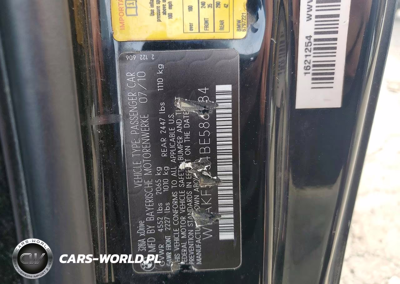 2011 BMW 328 Xi Sulev VIN:WBAKF5C54BE586684 - 13