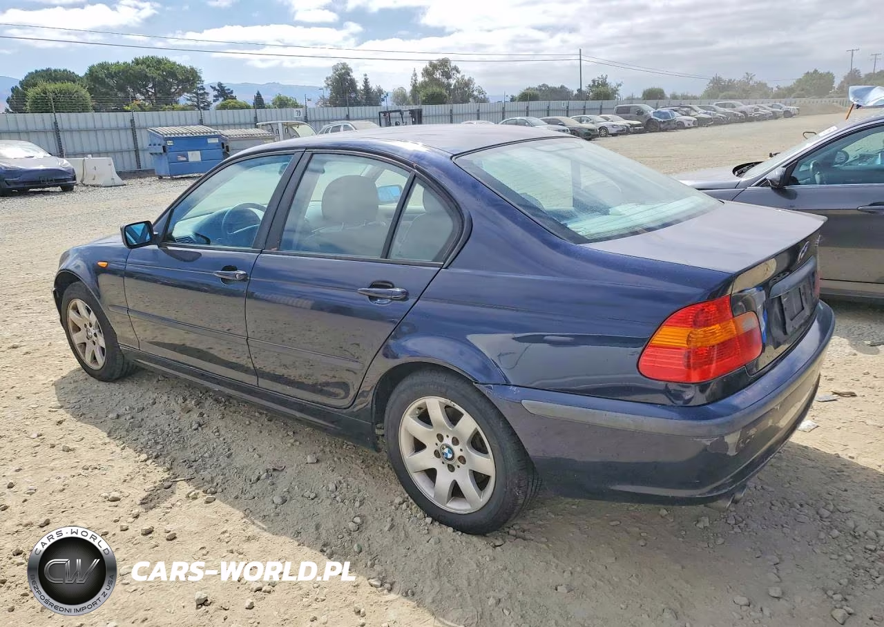 2002 BMW 325 I VIN:WBAEV33472KL68736 - 2