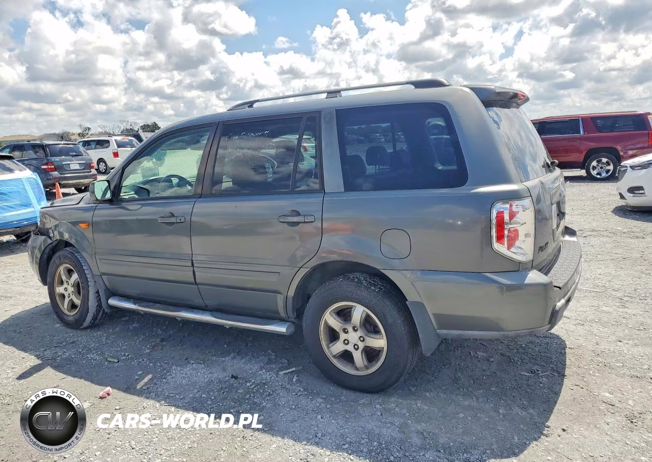 2007 Honda Pilot Exl VIN:5FNYF28677B002507 - 2