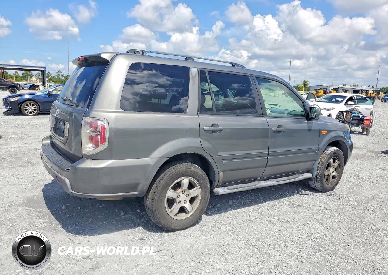 2007 Honda Pilot Exl VIN:5FNYF28677B002507 - 3