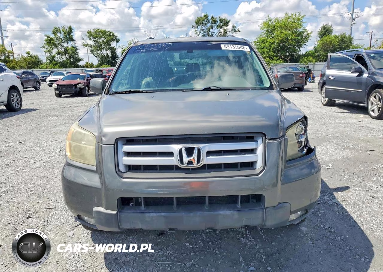 2007 Honda Pilot Exl VIN:5FNYF28677B002507 - 5