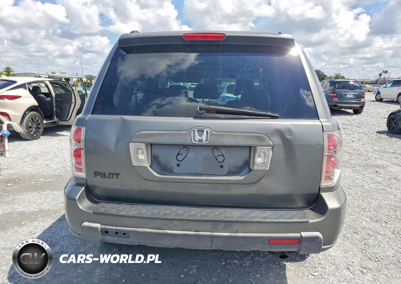 2007 Honda Pilot Exl VIN:5FNYF28677B002507 - 6