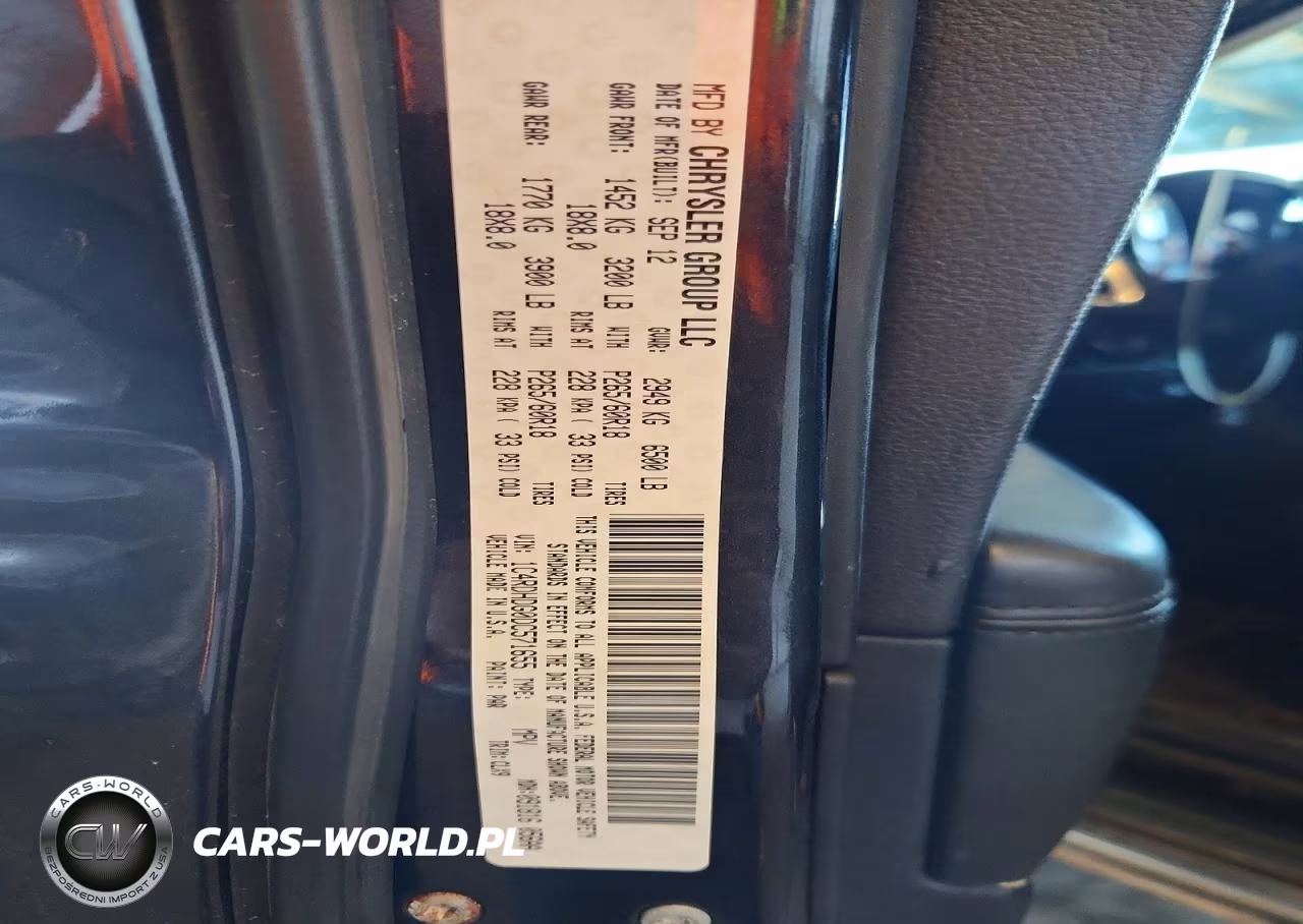 2013 Dodge Durango Crew VIN:1C4RDHDG0DC571655 - 13