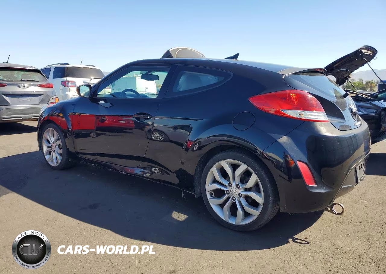 2012 Hyundai Veloster VIN:KMHTC6AD3CU044222 - 2