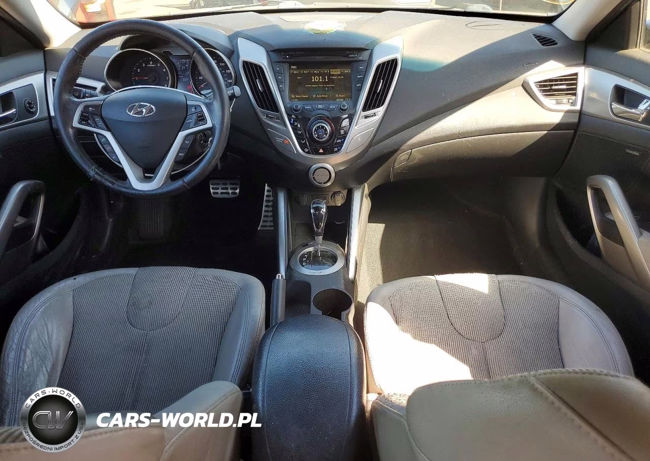2012 Hyundai Veloster VIN:KMHTC6AD3CU044222 - 8