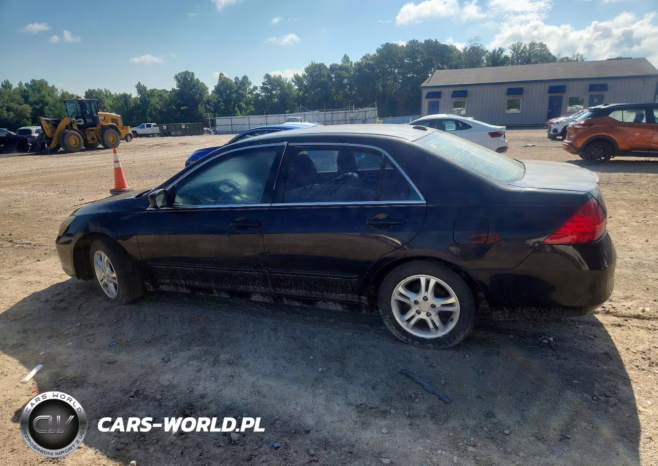 2007 Honda Accord Ex VIN:1HGCM56717A201009 - 2