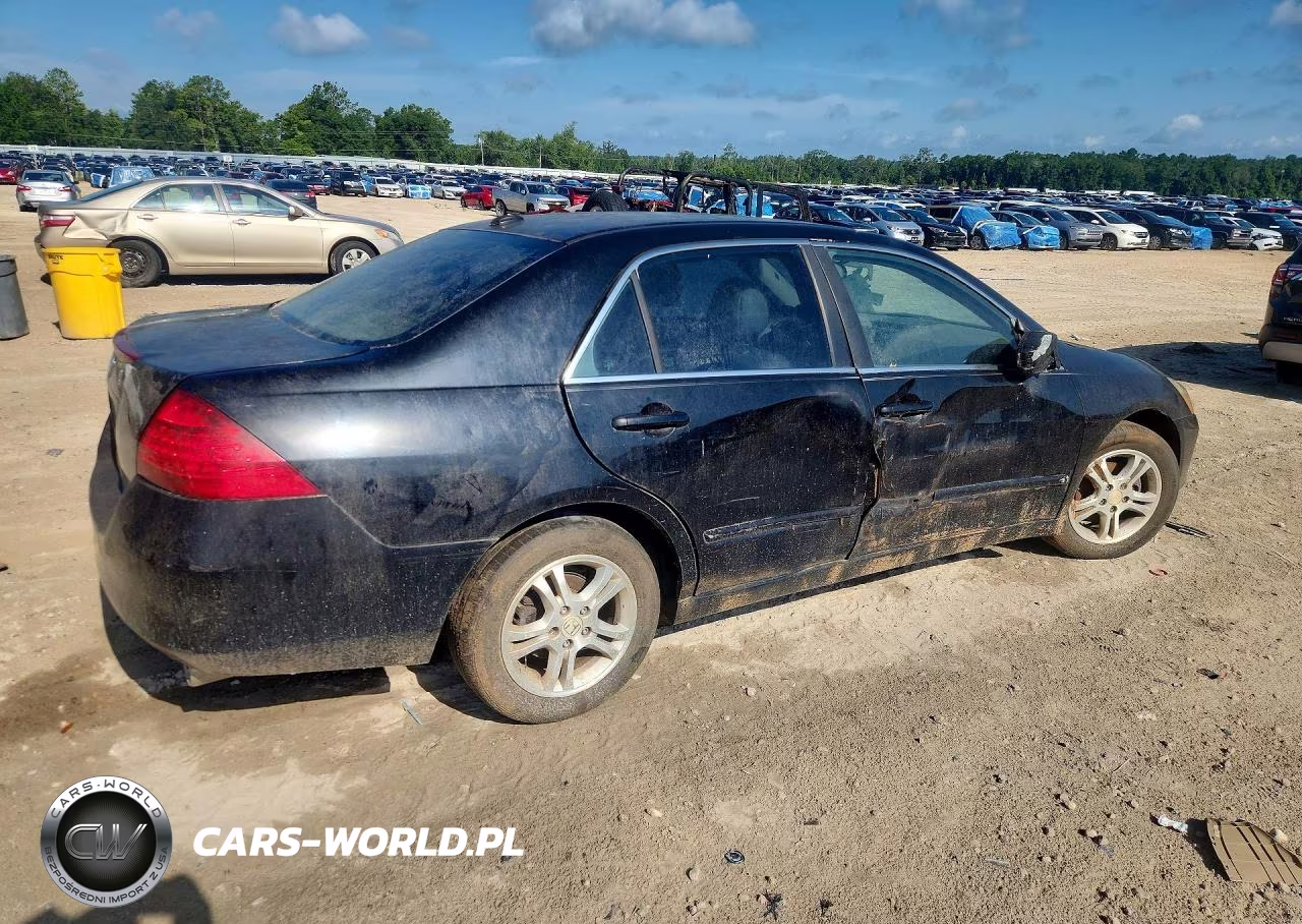 2007 Honda Accord Ex VIN:1HGCM56717A201009 - 3