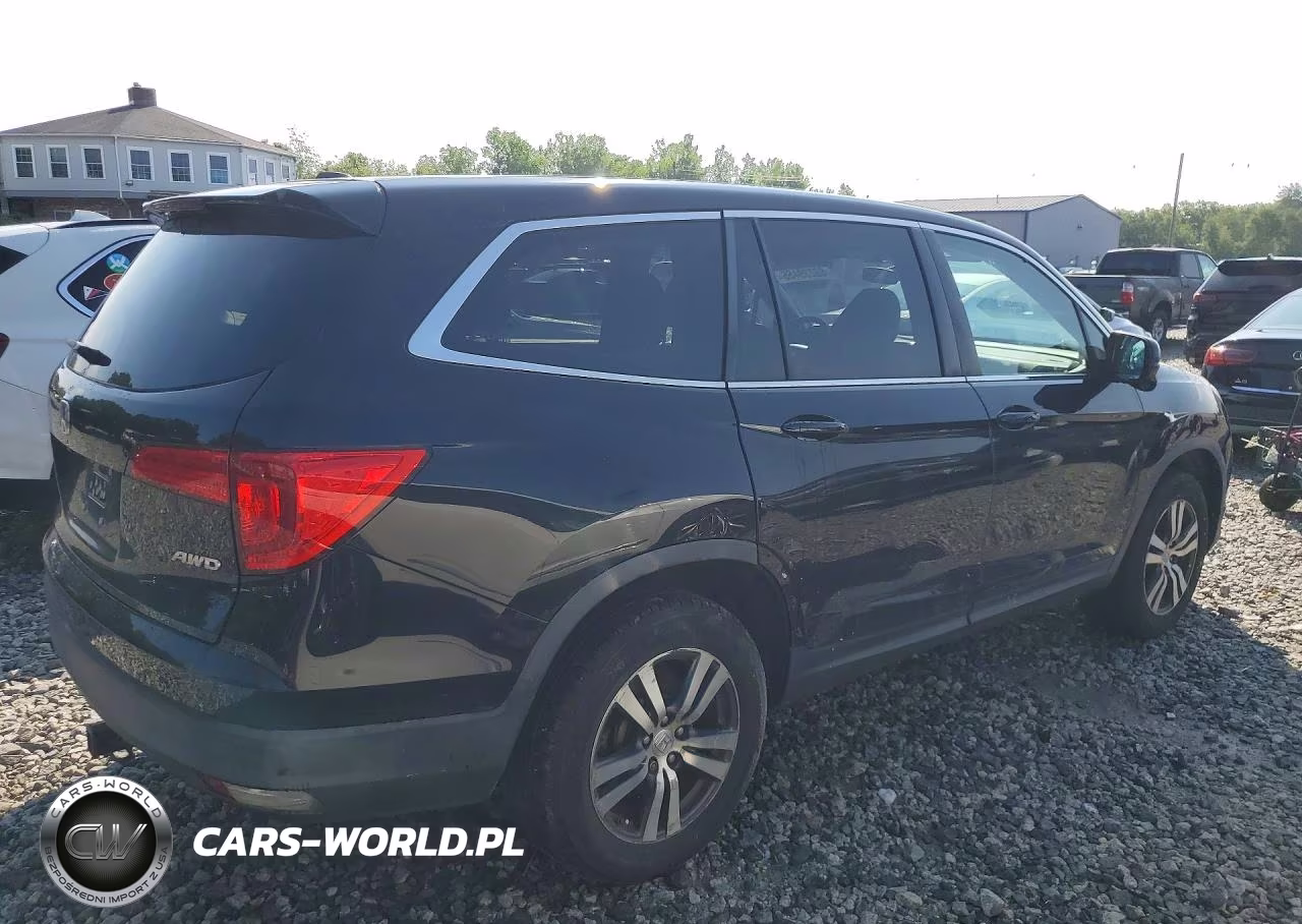 2016 Honda Pilot Ex VIN:5FNYF6H35GB033445 - 3