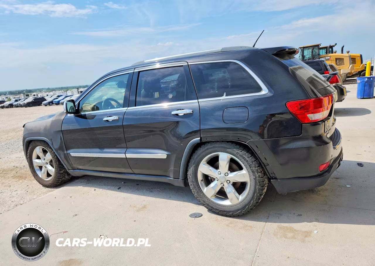 2013 Jeep Grand Cherokee Overland VIN:1C4RJFCG2DC654518 - 2