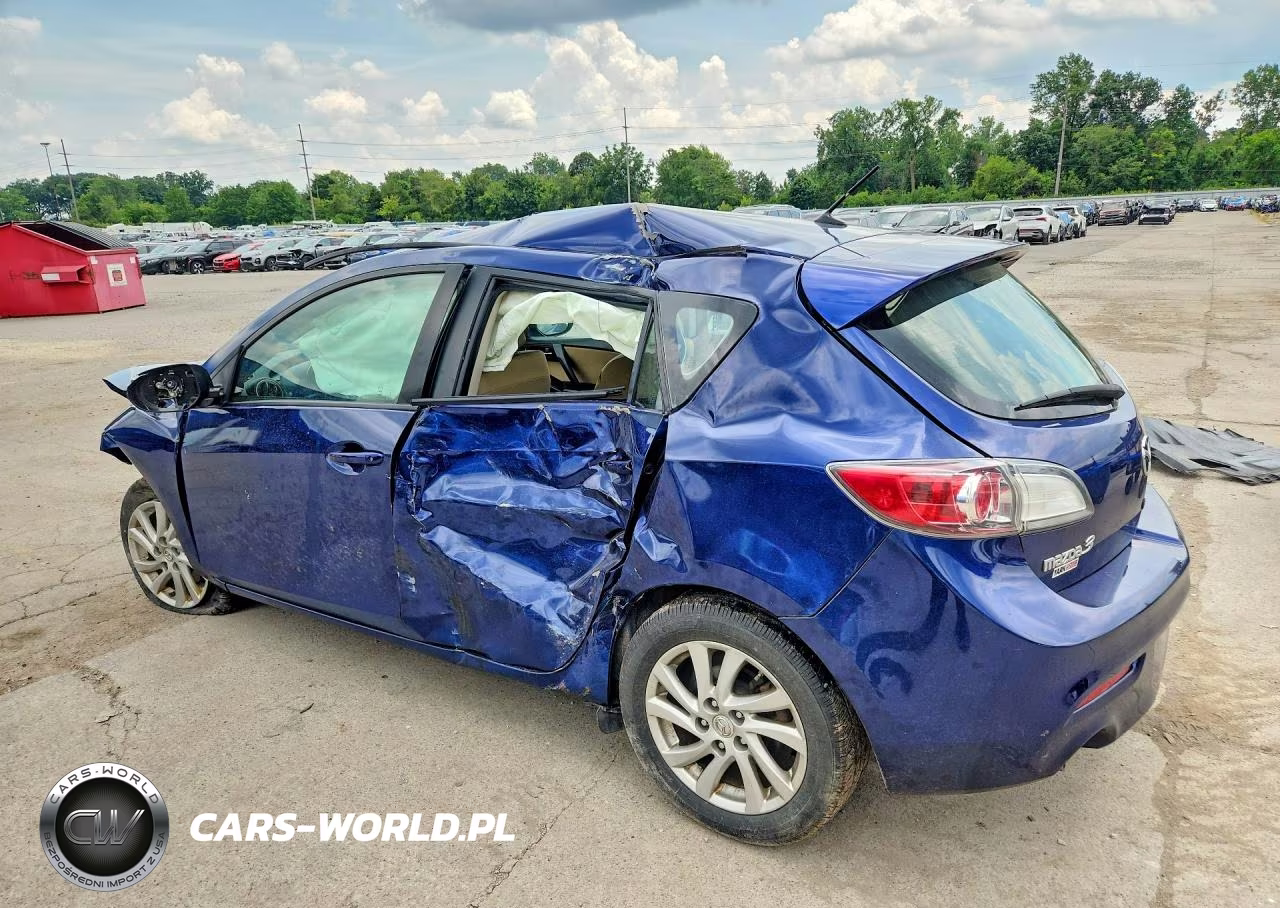 2012 Mazda 3 I VIN:JM1BL1L78C1531492 - 2