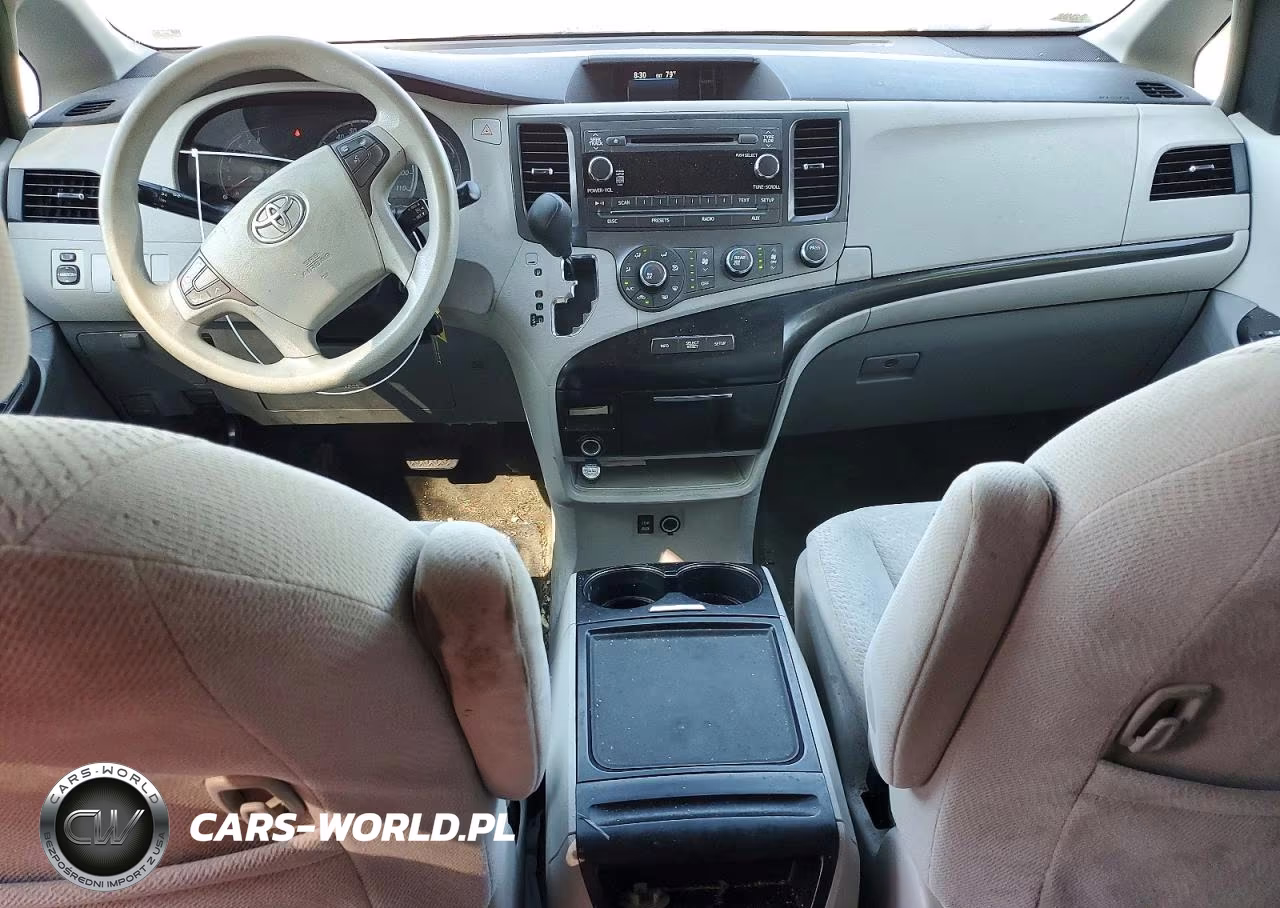 2012 Toyota Sienna Le VIN:5TDKK3DC0CS210950 - 8