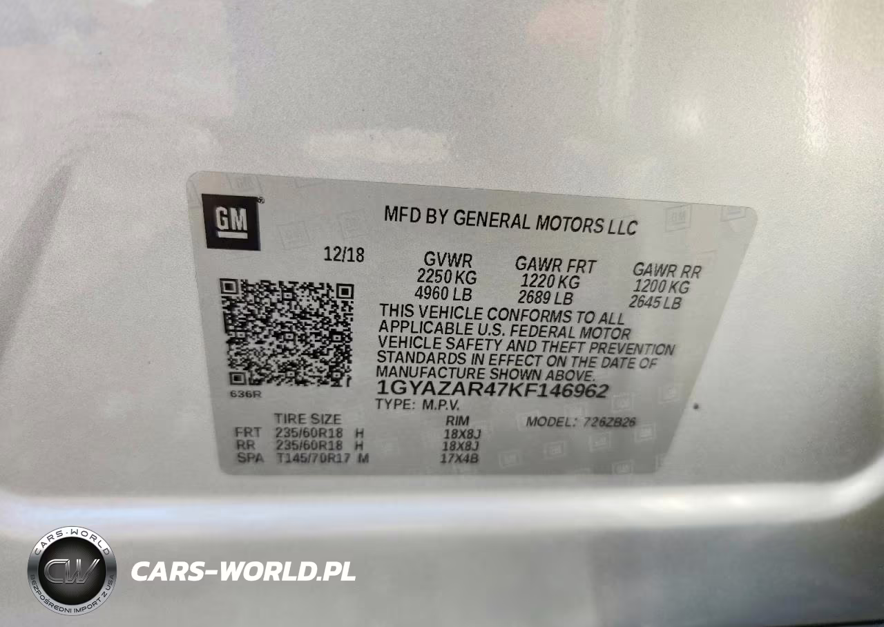 2019 Cadillac Xt4 Luxury VIN:1GYAZAR47KF146962 - 13