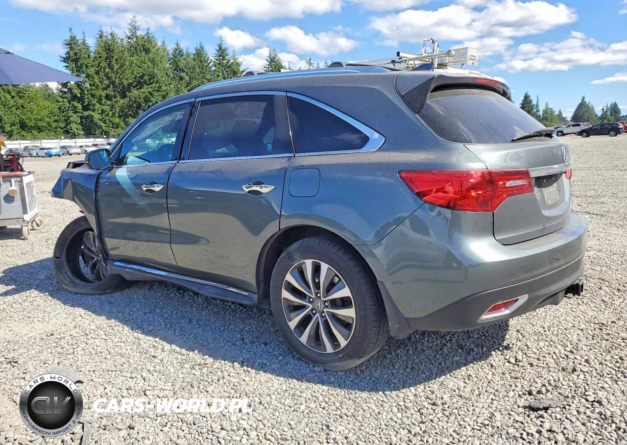 2016 Acura Mdx Technology VIN:5FRYD4H43GB014412 - 2