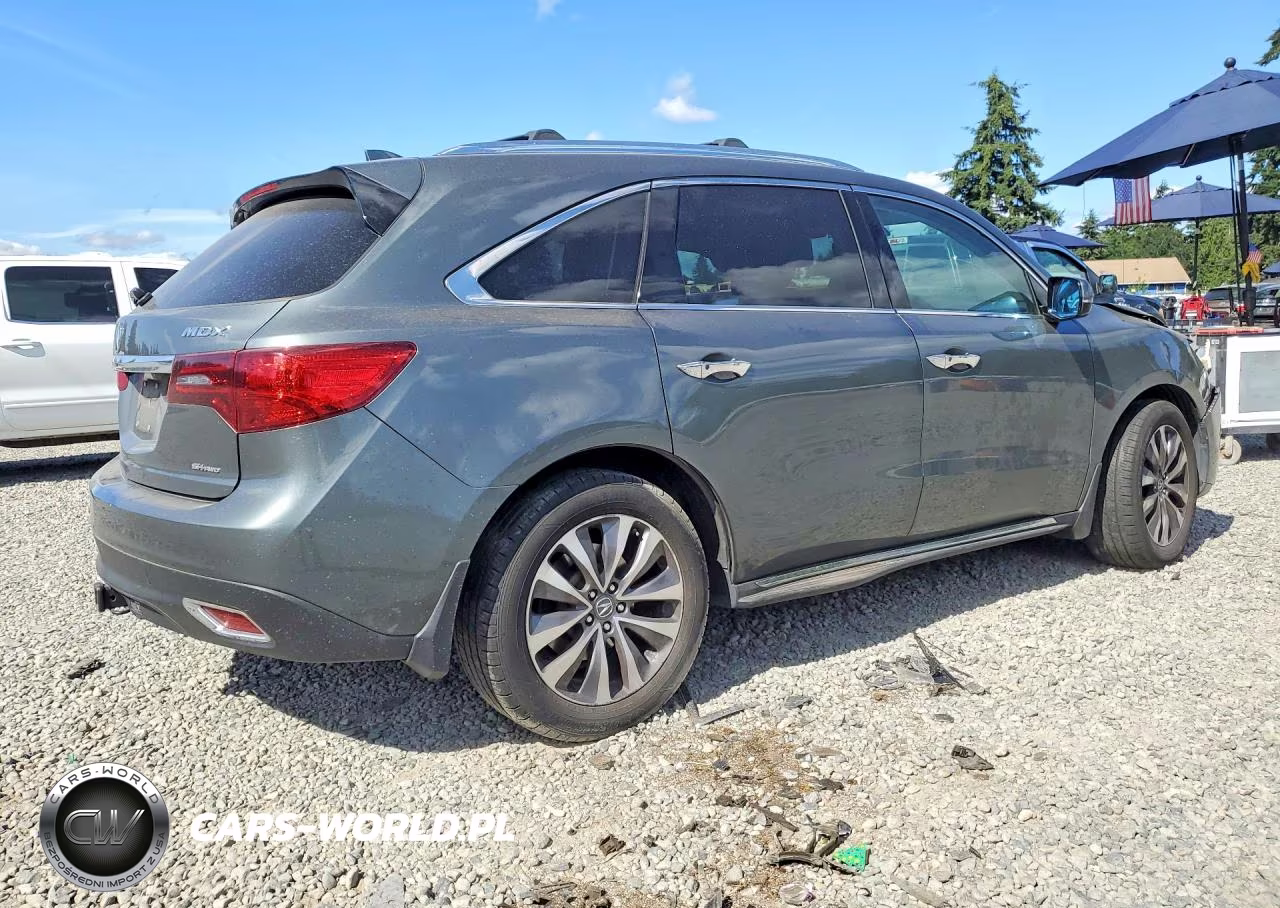 2016 Acura Mdx Technology VIN:5FRYD4H43GB014412 - 3