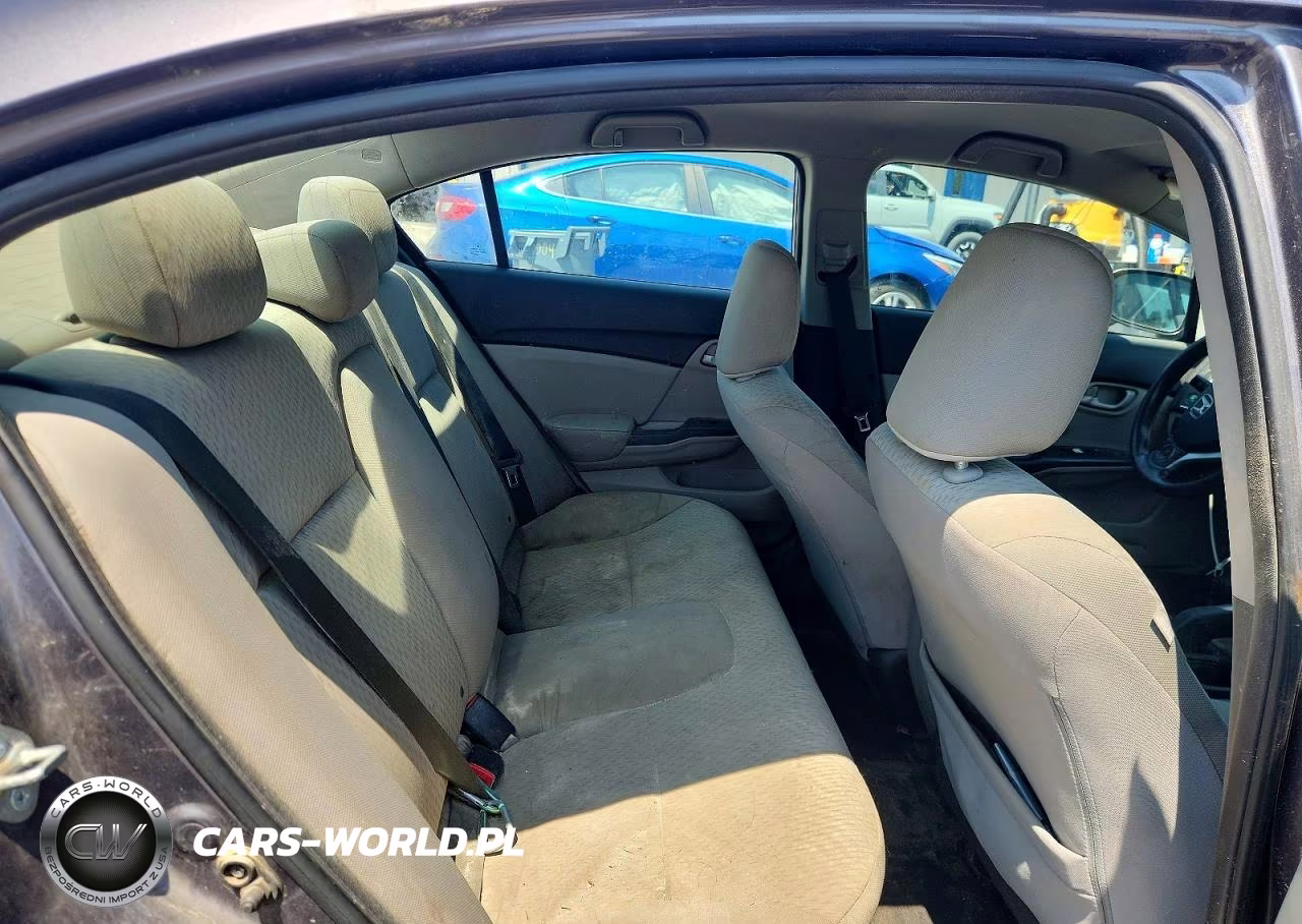 2015 Honda Civic Lx VIN:19XFB2F51FE296049 - 10