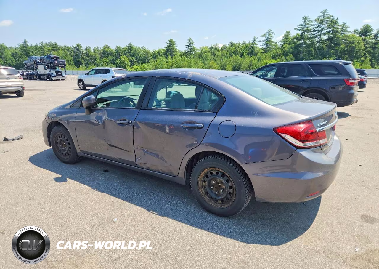 2015 Honda Civic Lx VIN:19XFB2F51FE296049 - 2