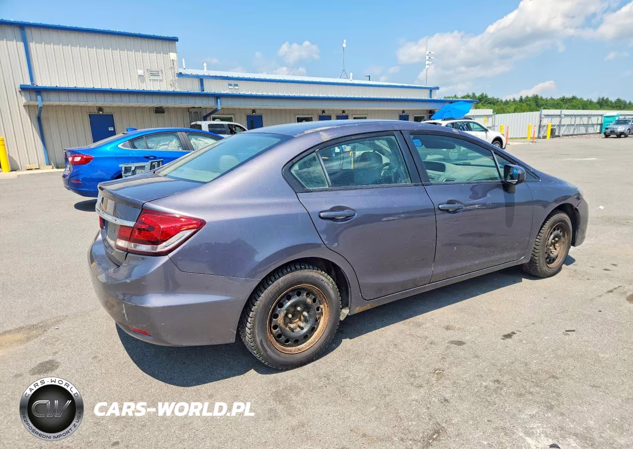 2015 Honda Civic Lx VIN:19XFB2F51FE296049 - 3