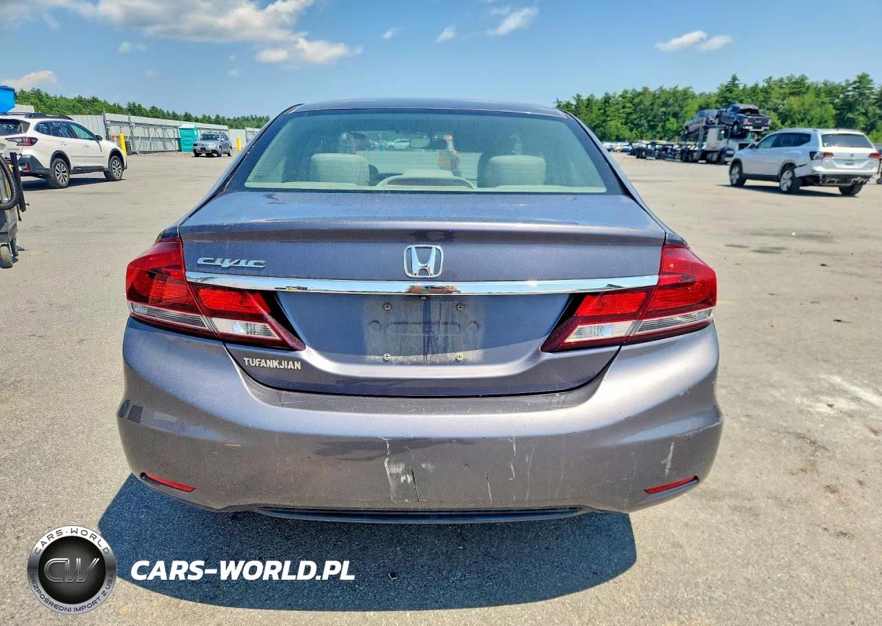 2015 Honda Civic Lx VIN:19XFB2F51FE296049 - 6