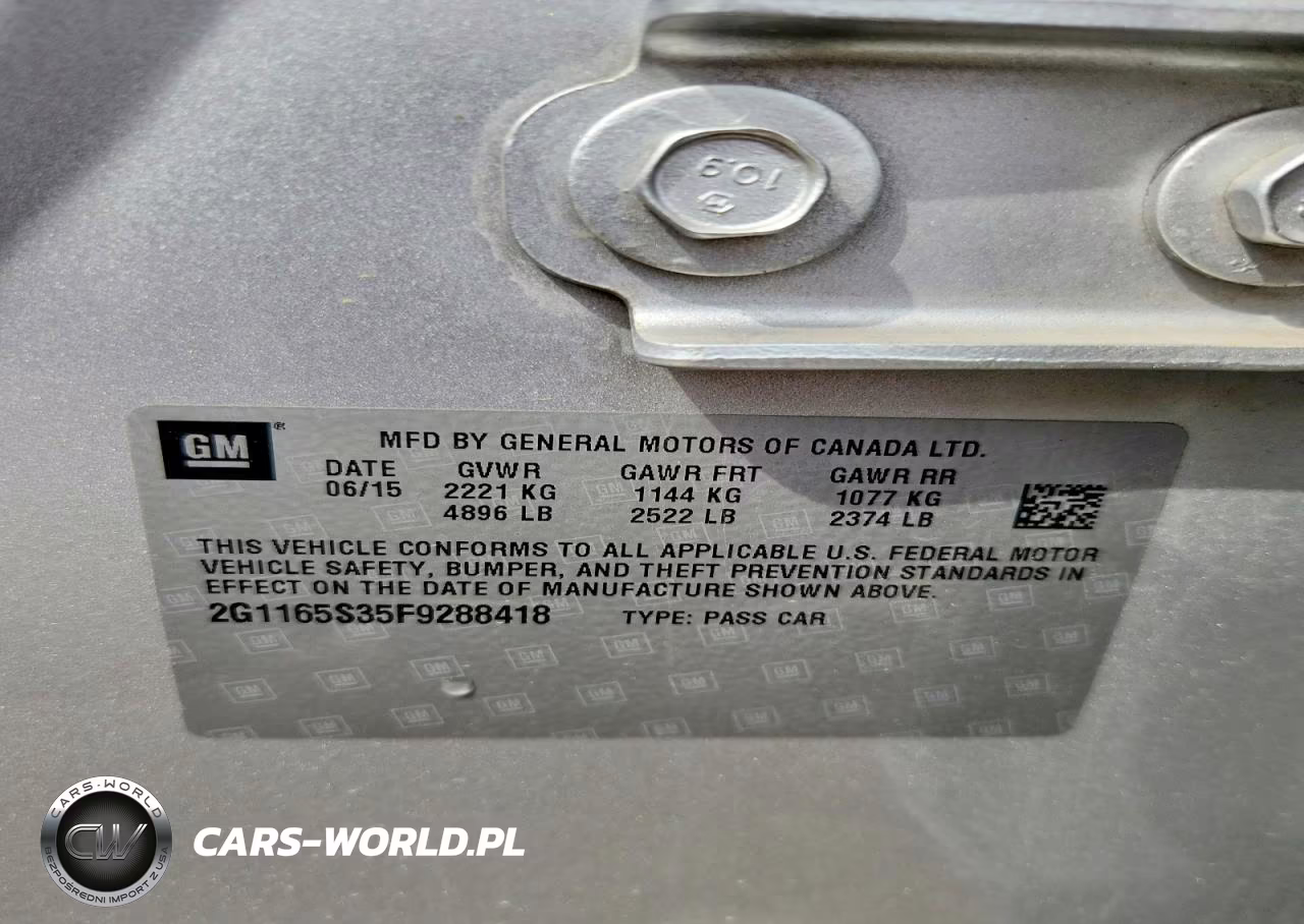2015 Chevrolet Impala Ltz VIN:2G1165S35F9288418 - 13