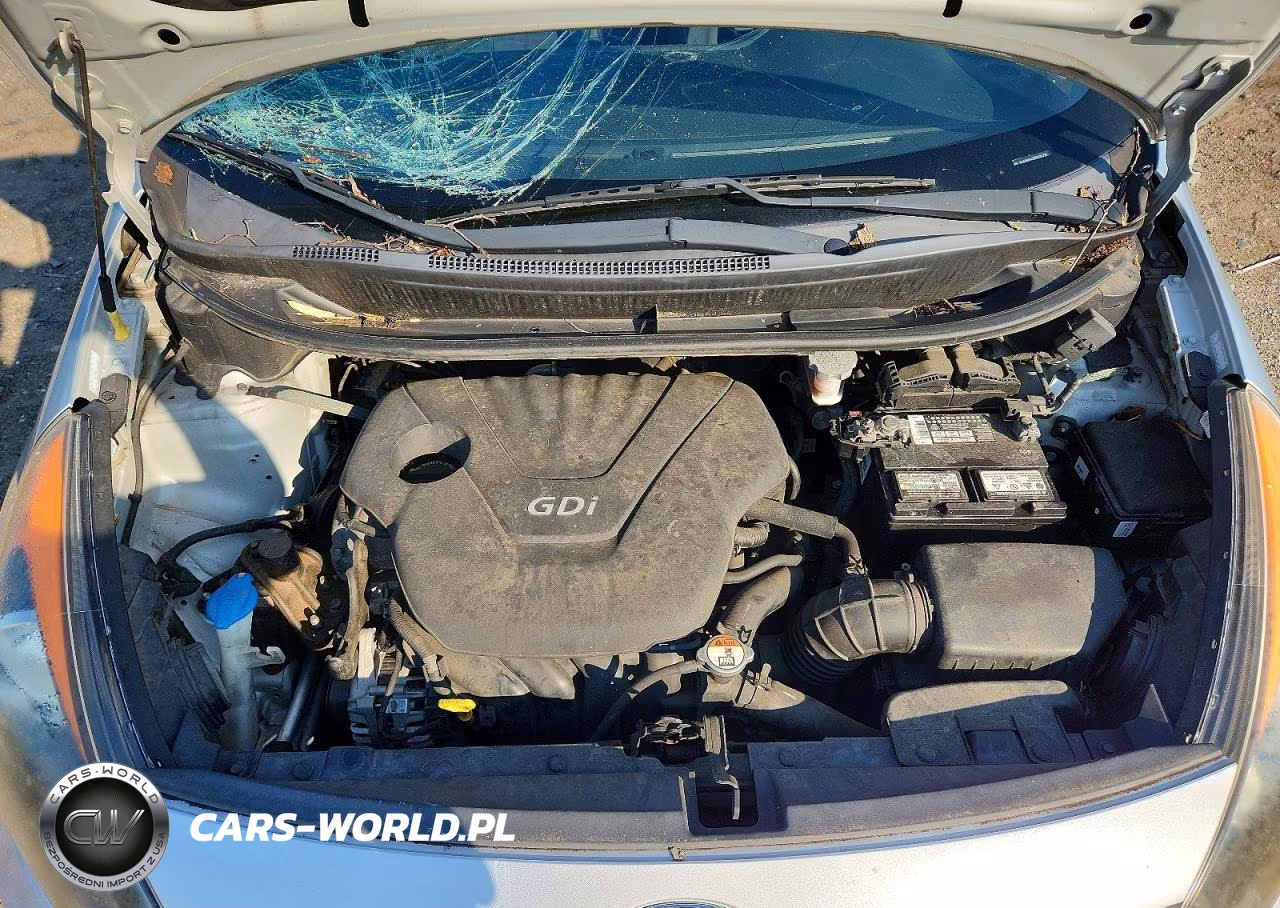 2013 Kia Rio Lx VIN:KNADM5A38D6181716 - 11