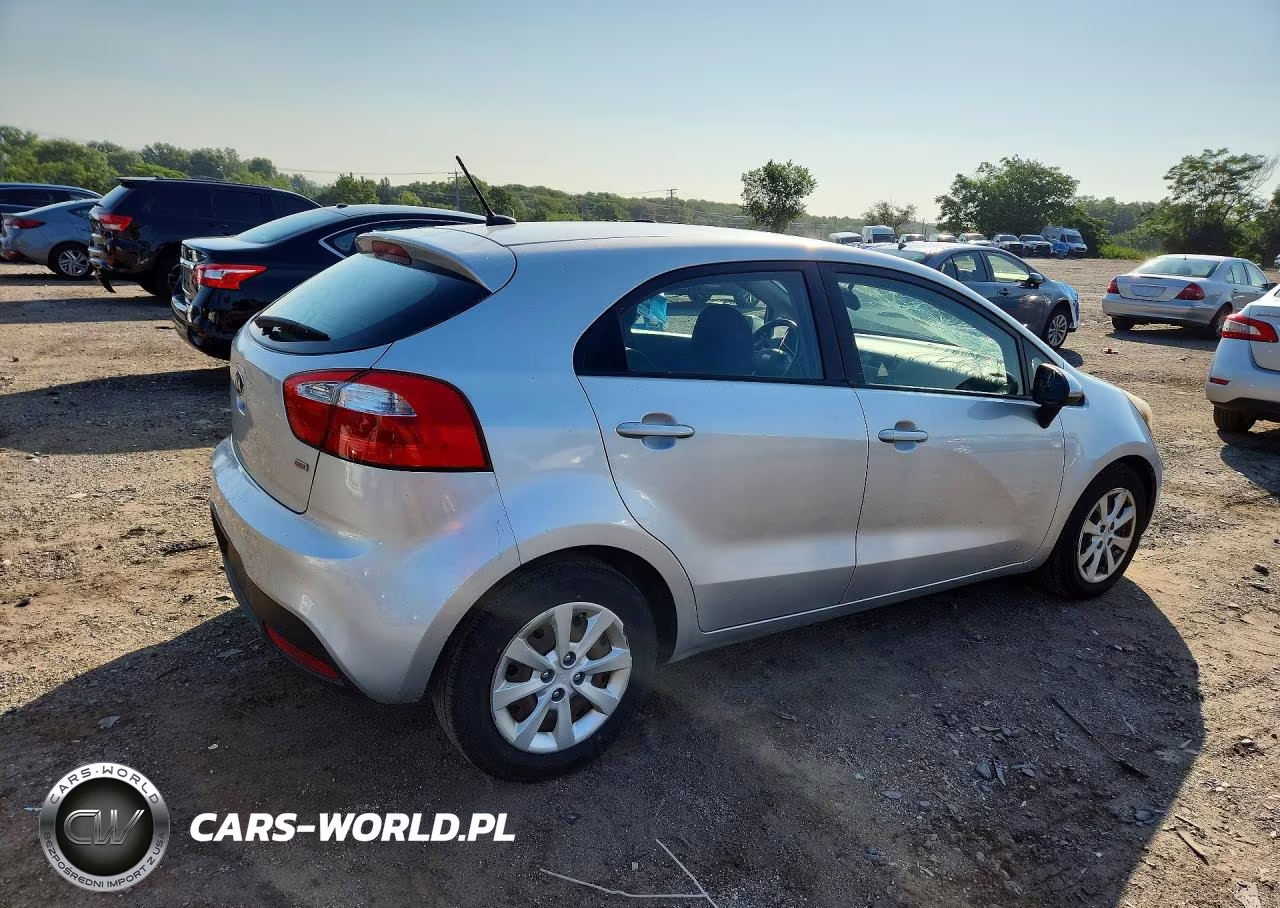 2013 Kia Rio Lx VIN:KNADM5A38D6181716 - 3