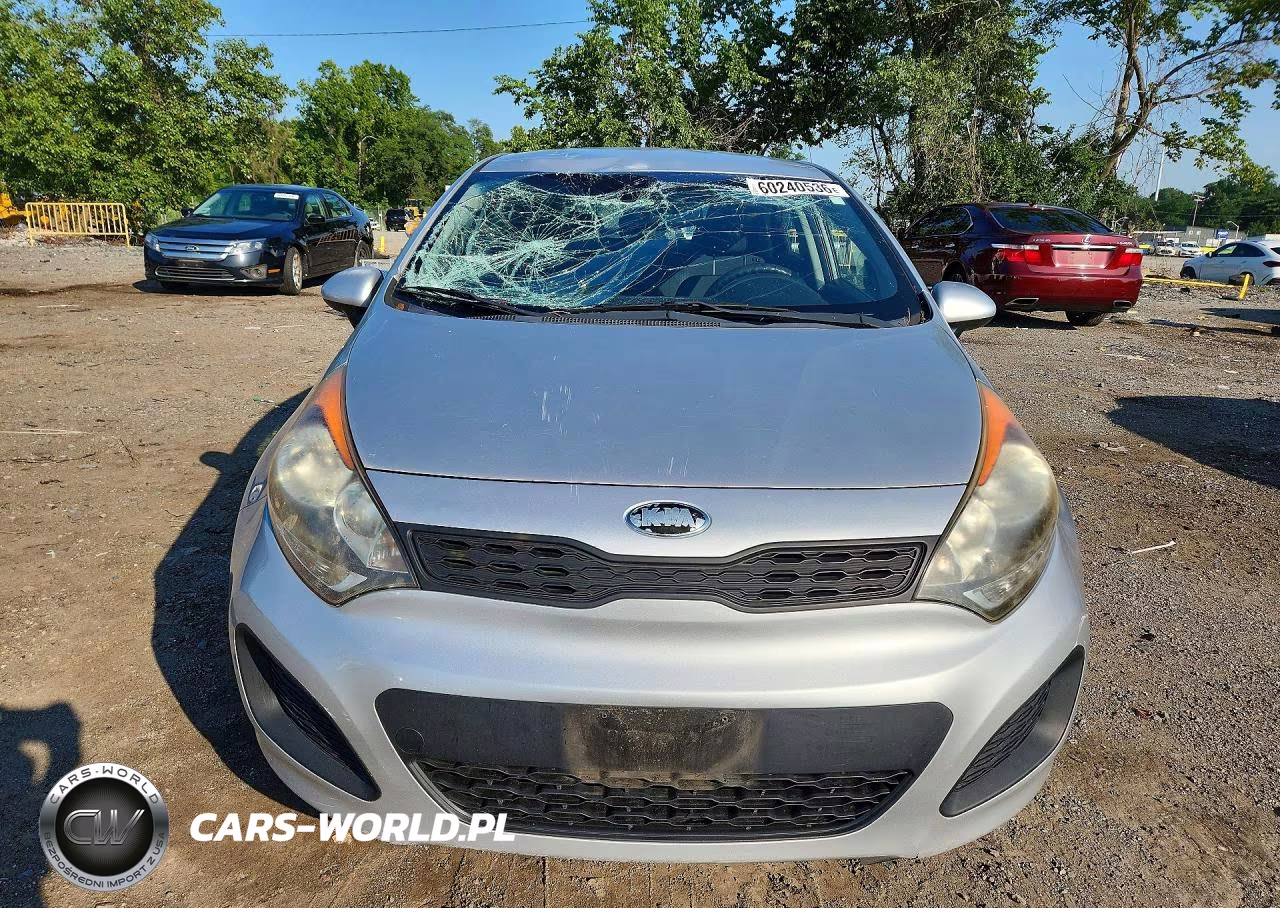 2013 Kia Rio Lx VIN:KNADM5A38D6181716 - 5