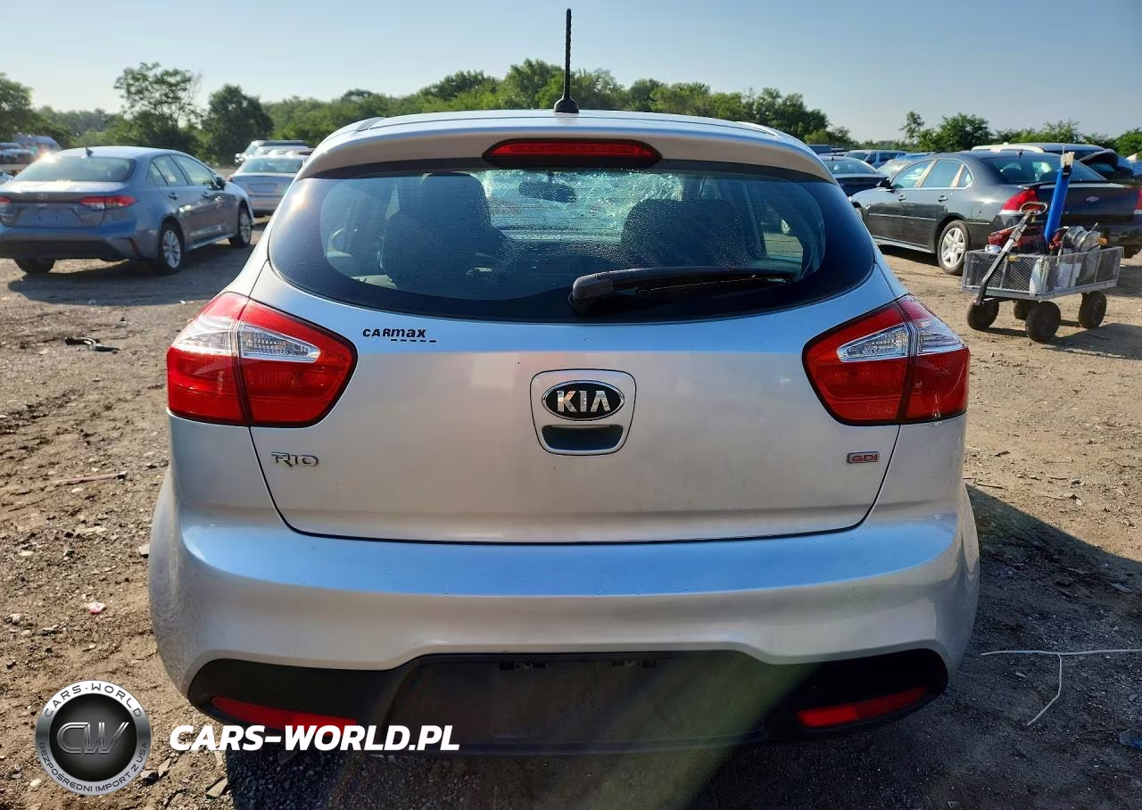 2013 Kia Rio Lx VIN:KNADM5A38D6181716 - 6