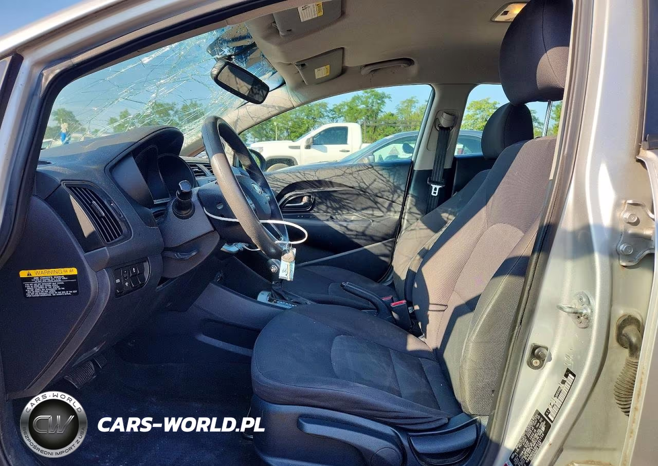 2013 Kia Rio Lx VIN:KNADM5A38D6181716 - 7