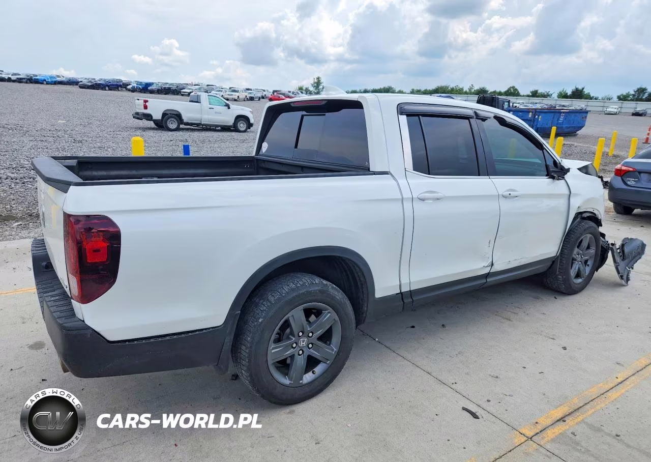 2022 Honda Ridgeline Rtl VIN:5FPYK3F5XNB032715 - 3