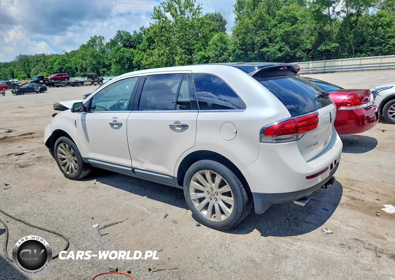 2013 Lincoln Mkx VIN:2LMDJ8JK8DBL20443 - 2