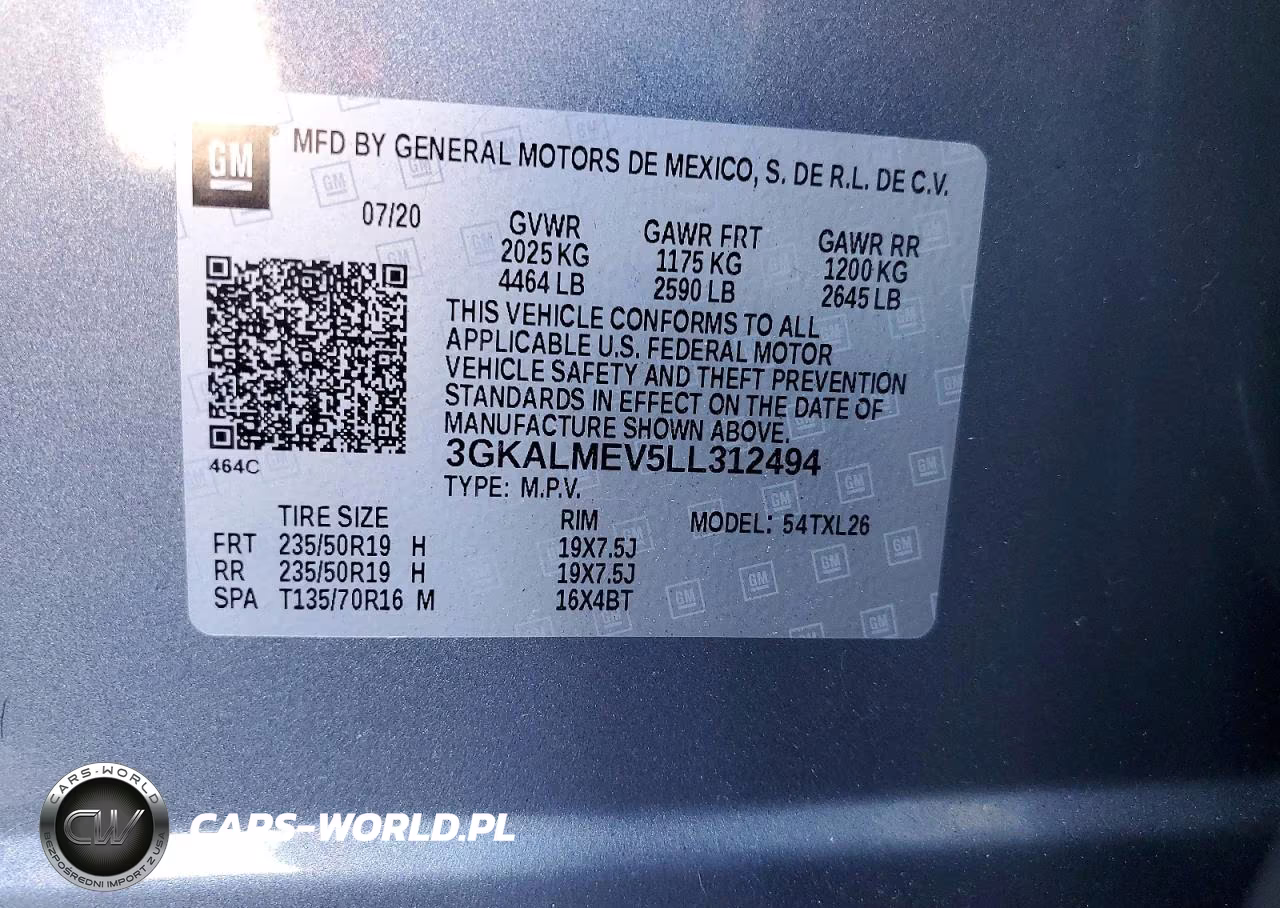 2020 GMC Terrain Sle VIN:3GKALMEV5LL312494 - 13