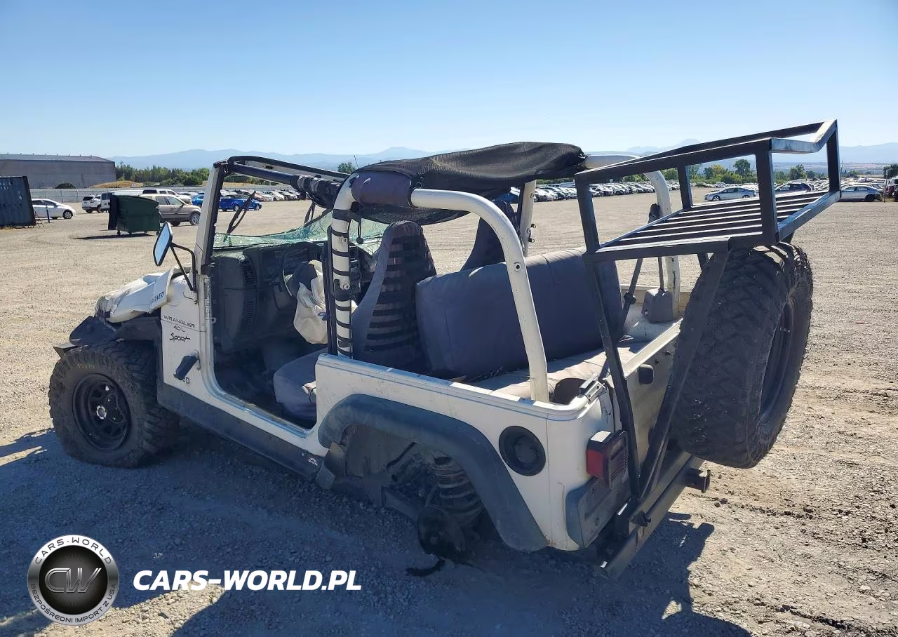 2000 Jeep Wrangler - Tj Sport VIN:1J4FA49SXYP716873 - 2