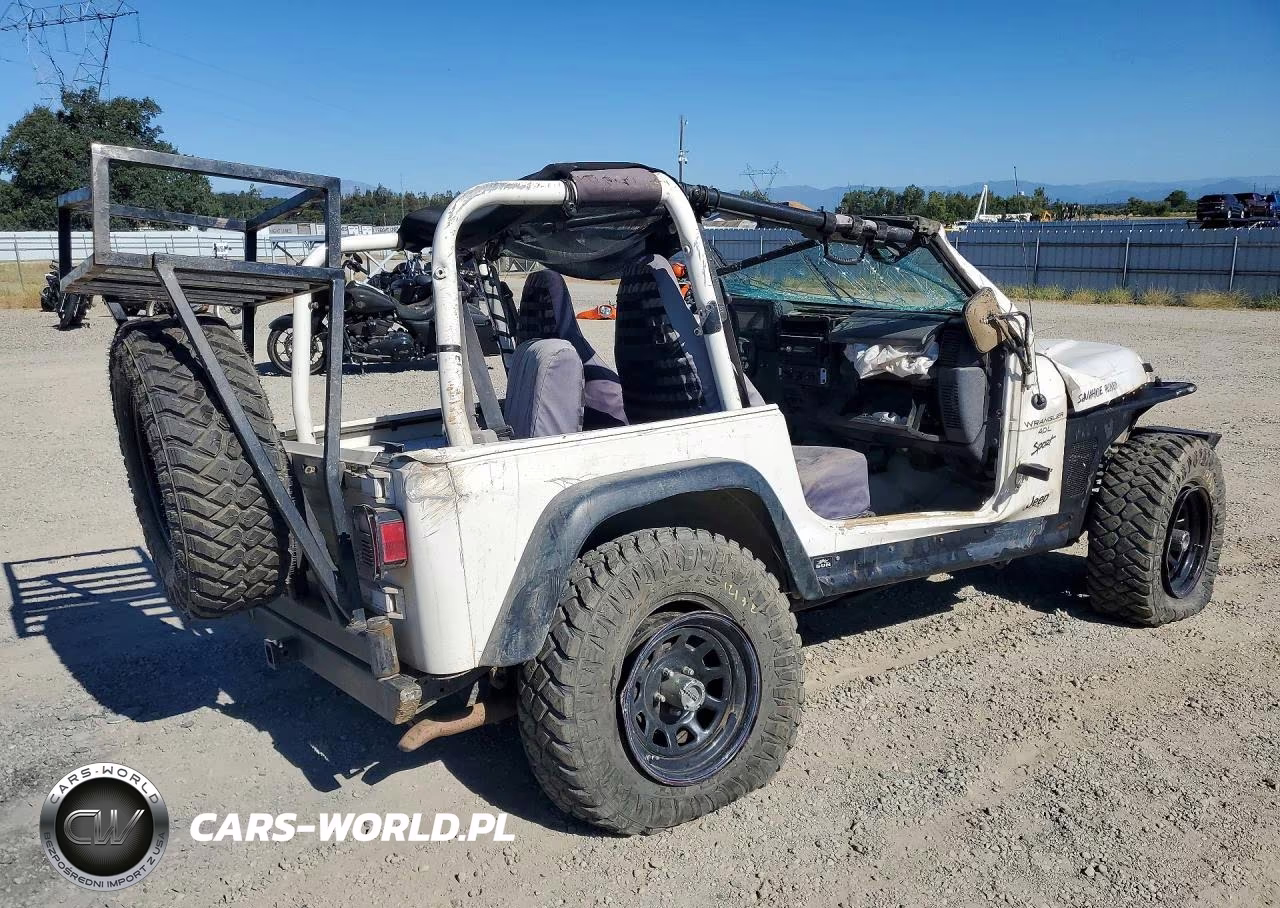 2000 Jeep Wrangler - Tj Sport VIN:1J4FA49SXYP716873 - 3