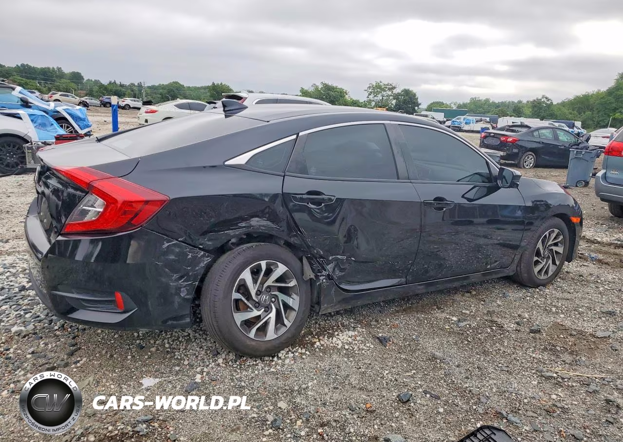 2018 Honda Civic Ex VIN:2HGFC2F72JH585003 - 3