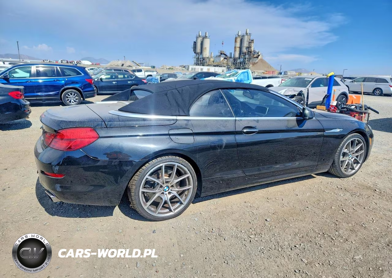 2012 BMW 650 I VIN:WBALZ3C50CDL72279 - 3