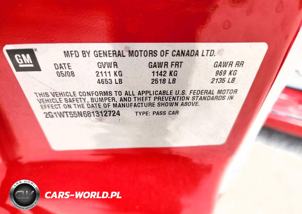 2008 Chevrolet Impala Lt VIN:2G1WT55N681312724 - 12