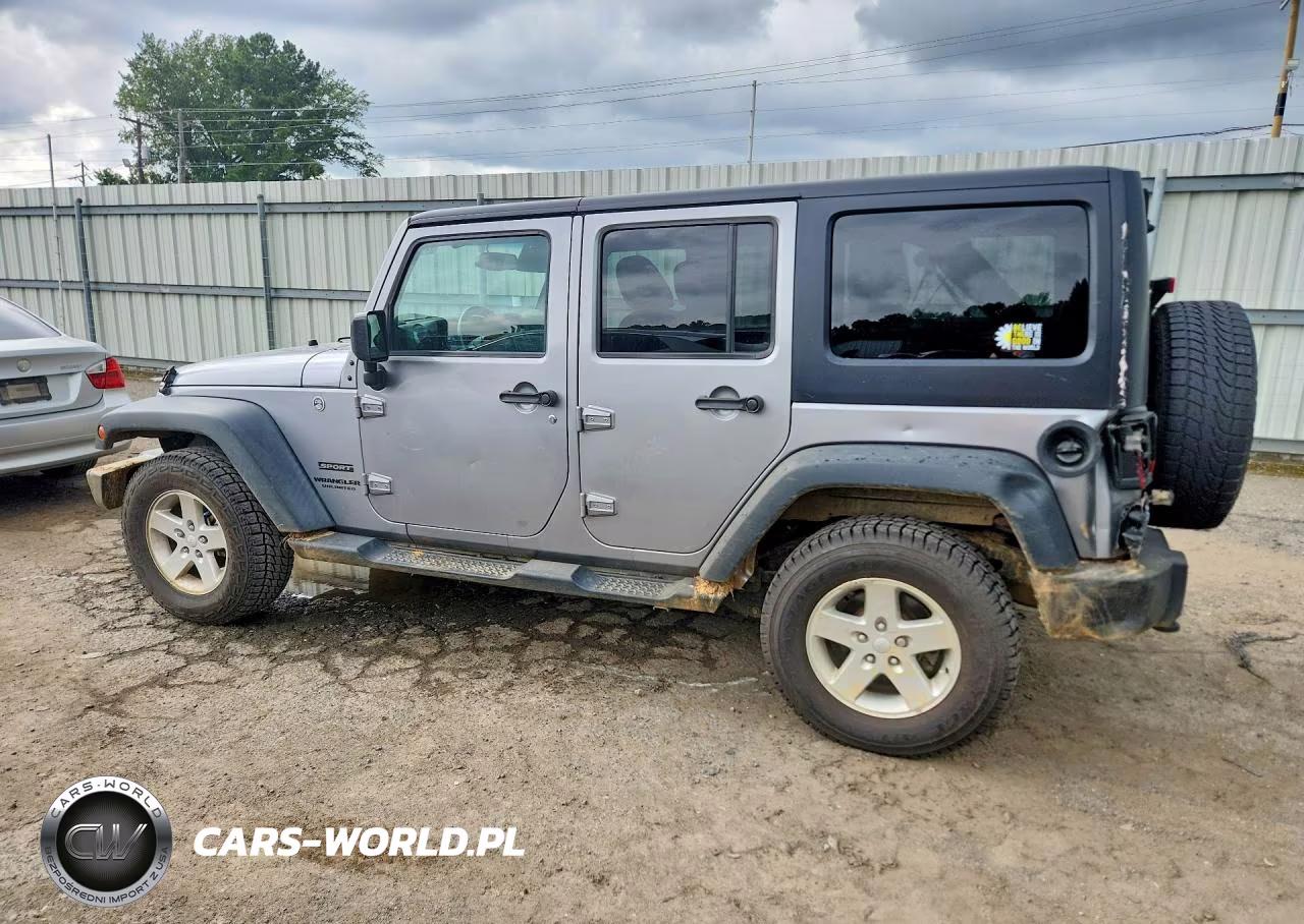 2017 Jeep Wrangler Unlimited Sport VIN:1C4BJWDG0HL574883 - 2