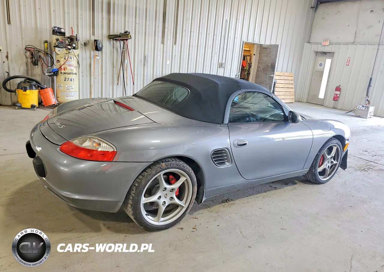 2003 Porsche Boxster S VIN:WP0CB29893U663155 - 3