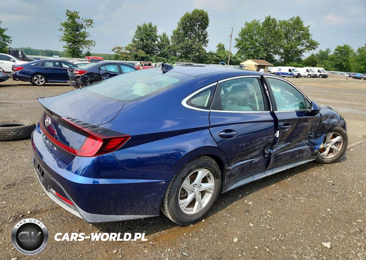 2020 Hyundai Sonata Se VIN:5NPEG4JA6LH043975 - 3