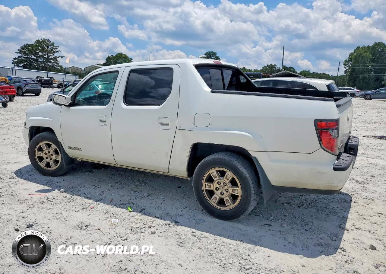 2012 Honda Ridgeline Rts VIN:5FPYK1F44CB004272 - 2