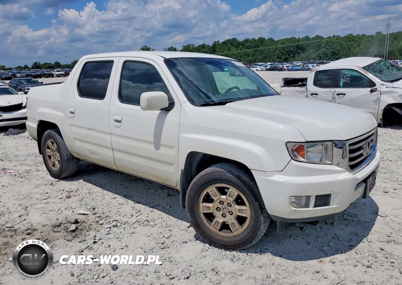 2012 Honda Ridgeline Rts VIN:5FPYK1F44CB004272 - 4