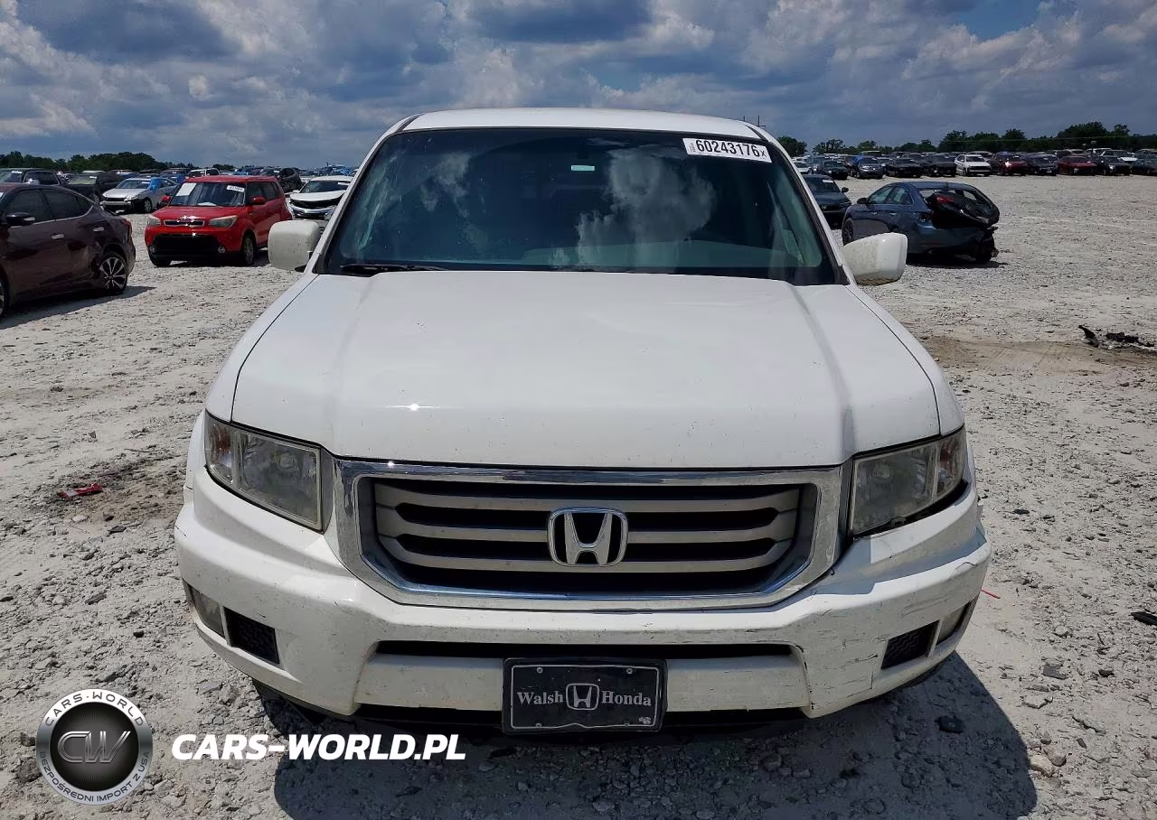 2012 Honda Ridgeline Rts VIN:5FPYK1F44CB004272 - 5
