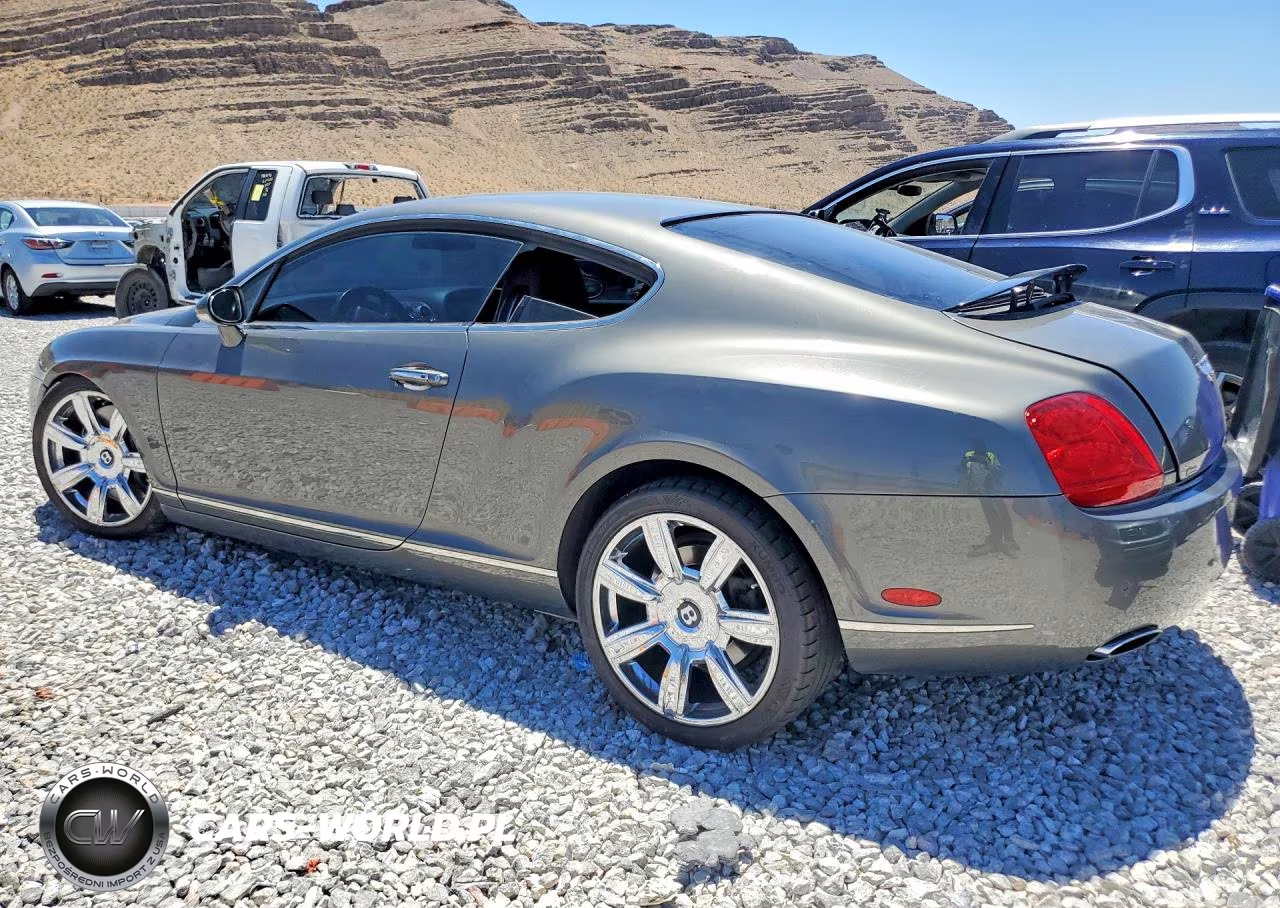 2008 Bentley Continental Gt VIN:SCBCR73W28C055395 - 2