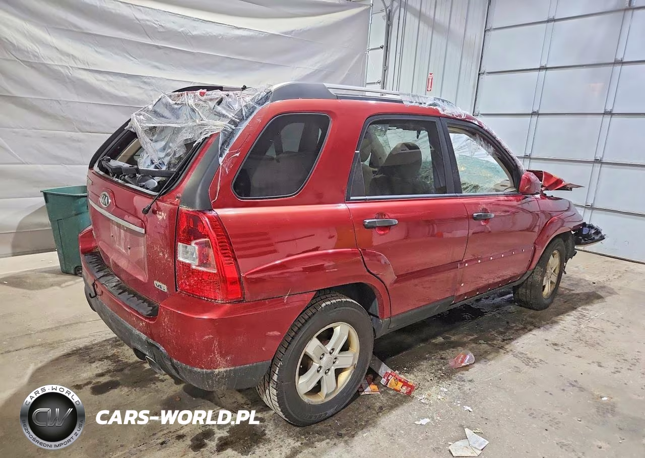 2009 Kia Sportage Lx VIN:KNDJE723X97613379 - 3