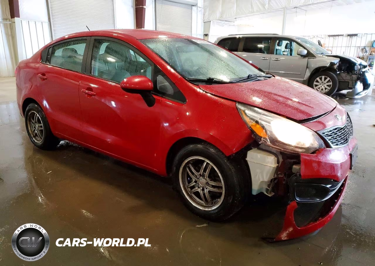 2015 Kia Rio Lx VIN:KNADM4A36F6468145 - 4