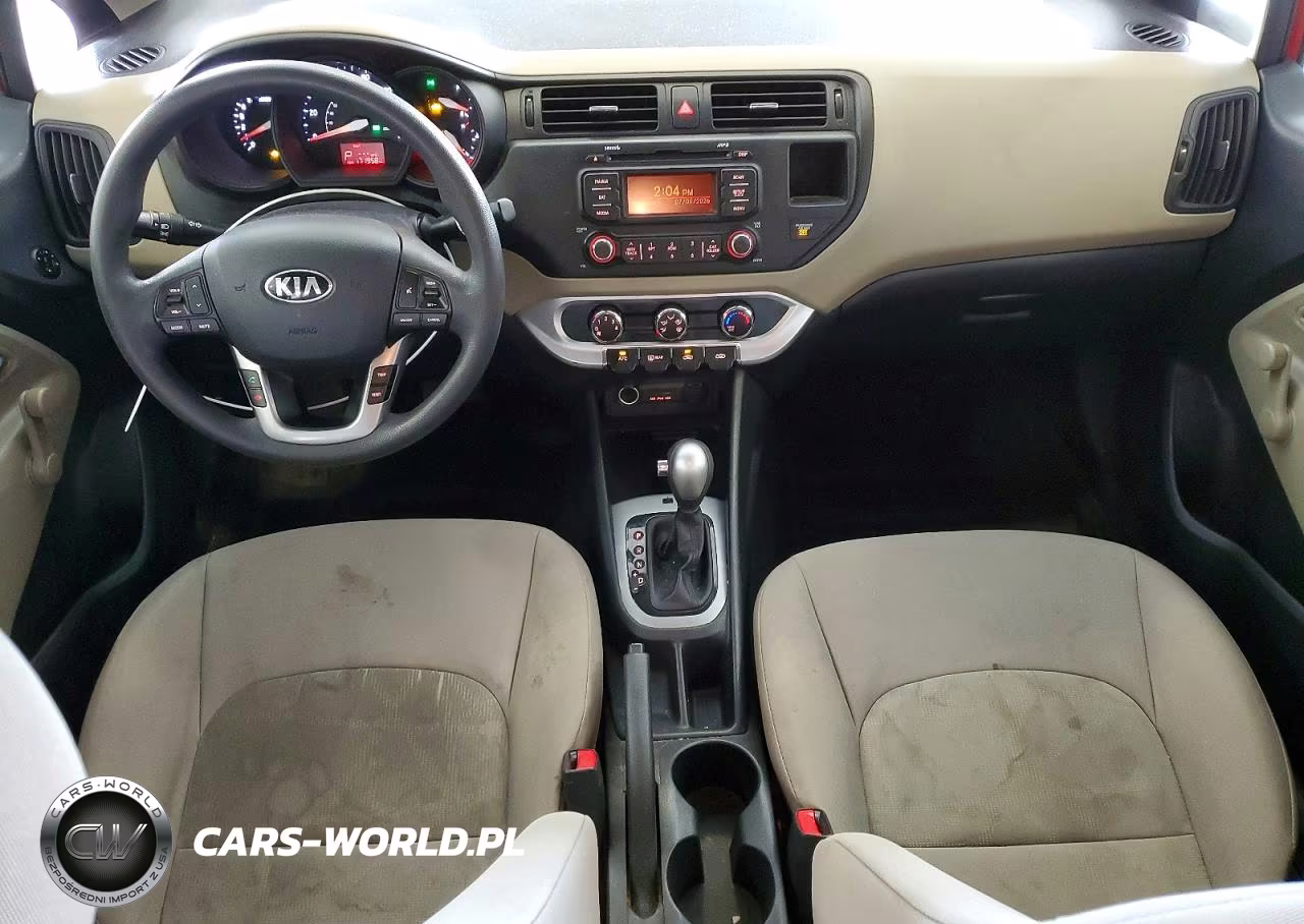 2015 Kia Rio Lx VIN:KNADM4A36F6468145 - 8
